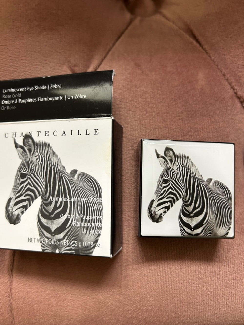 Chantecaille Luminescent Eye Shade Zebra Rose Gold